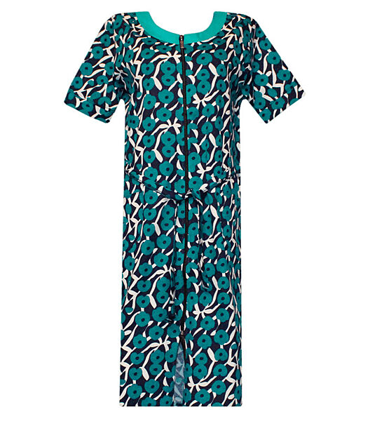 Жіночий халат з короткими рукавами