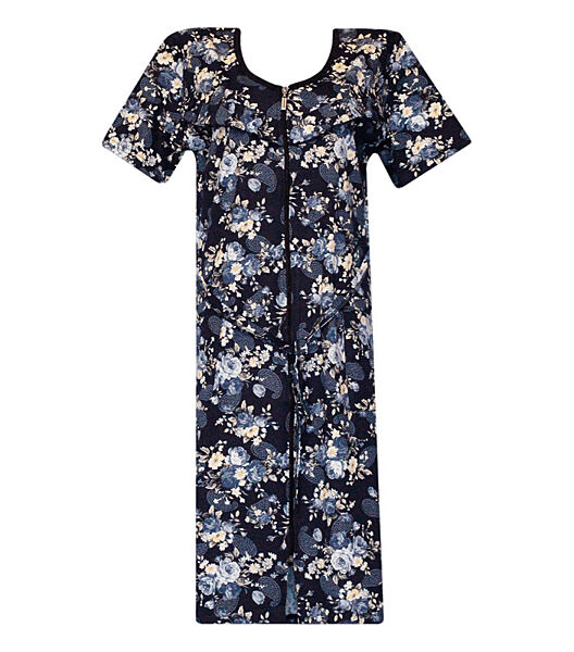 Халат з короткими рукавами