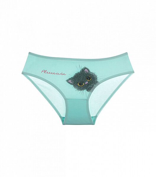 Дитячі сліпи з принтом котика