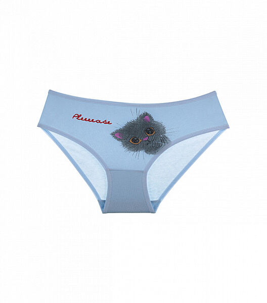 Дитячі сліпи з принтом котика