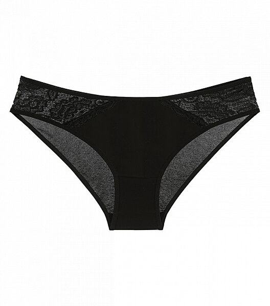 Чорні підліткові труси сліпи для дівчинки