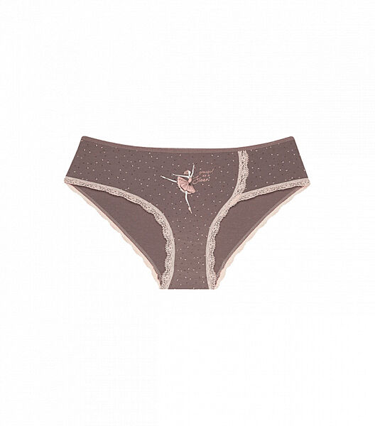 Підліткові труси сліпи для дівчинки з принтом Балерина