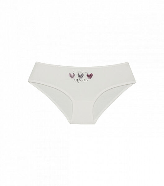 Підліткові труси сліпи для дівчинки з принтом Сердечки
