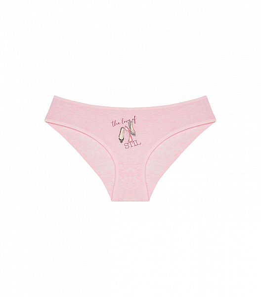 Підліткові труси сліпи для дівчинки з принтом The love of STIL