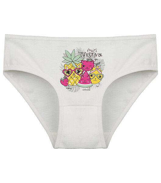 Дитячі сліпи для дівчинки з принтом Фрукти