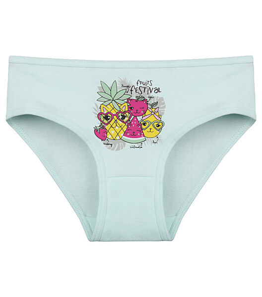 Дитячі сліпи для дівчинки з принтом Фрукти