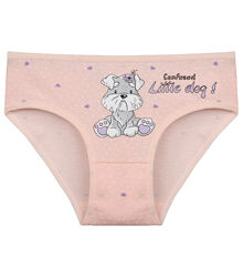 Дитячі сліпи для дівчинки з принтом Little Dog