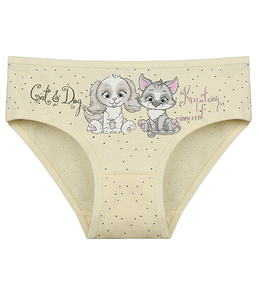 Дитячі сліпи для дівчинки з принтом Cat Dog