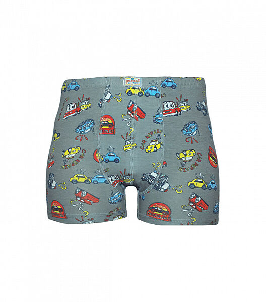 Дитячі труси боксериз малюнком машинок