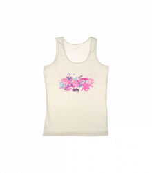 Дитячамайка для дівчатокна широких бретельках