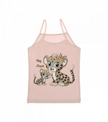 Дитяча майка для дівчаток з принтом