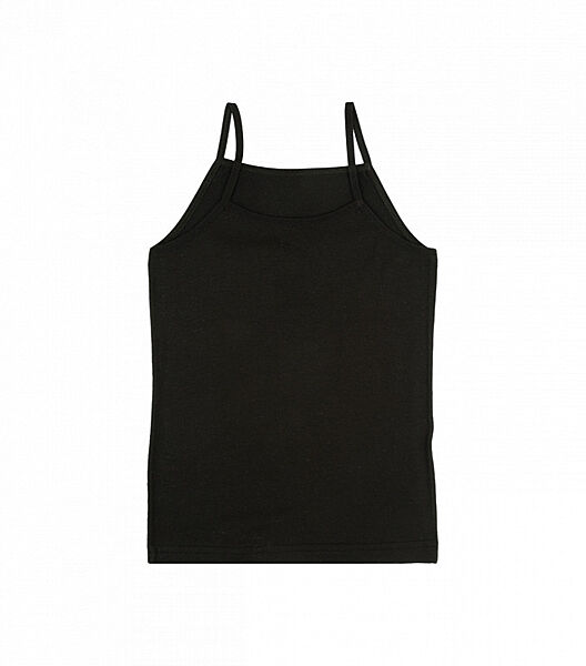 Чорна майка для дівчаток