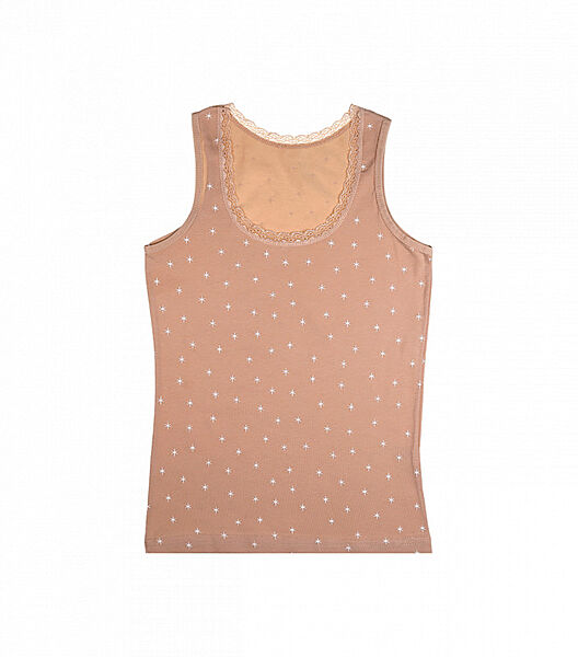 Майка з малюнком на широкихбретелях