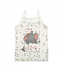 Майка для дівчаток натонкихбретелях