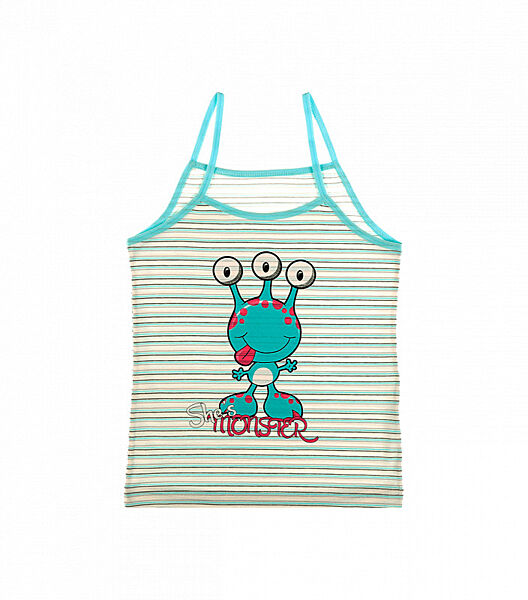 Майка натонкихбретелях змалюнком