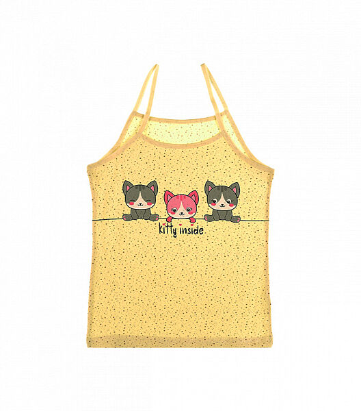 Майка для дівчаток натонкихбретелях