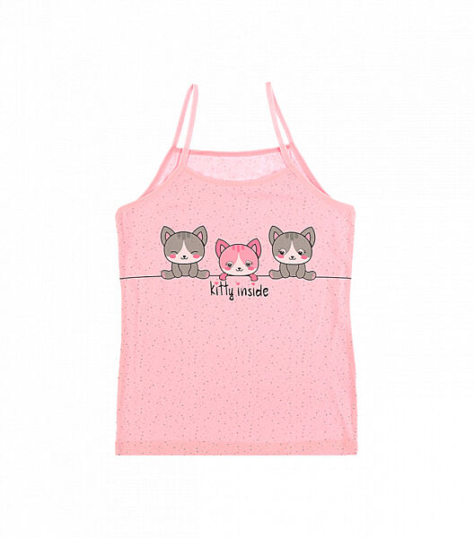 Майка для дівчаток натонкихбретелях