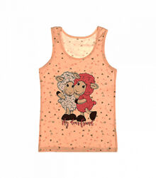 Дитяча майка на широкихбретелях змалюнком овечки