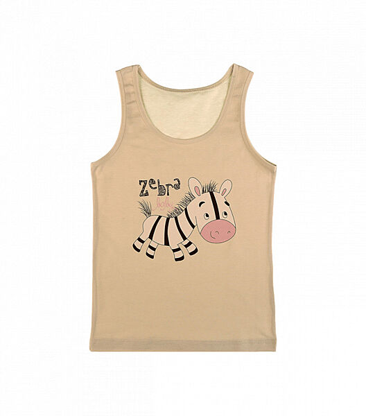 Дитяча майка для дівчаток зпринтом зебра