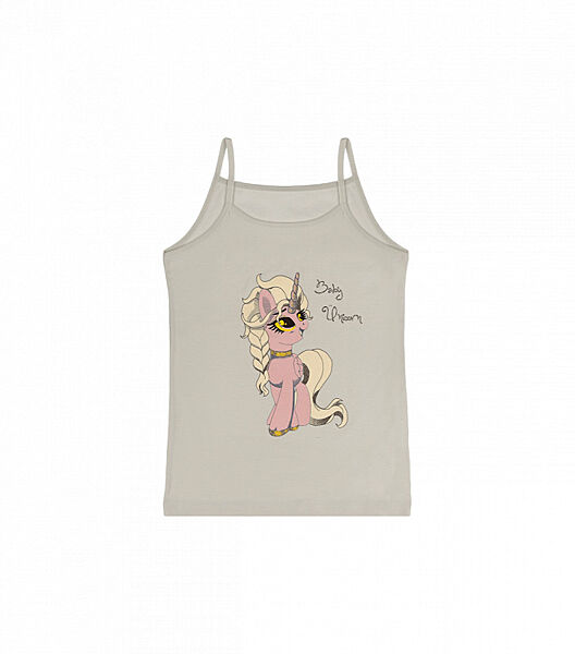 Майка для дівчаток натонкихбретелях