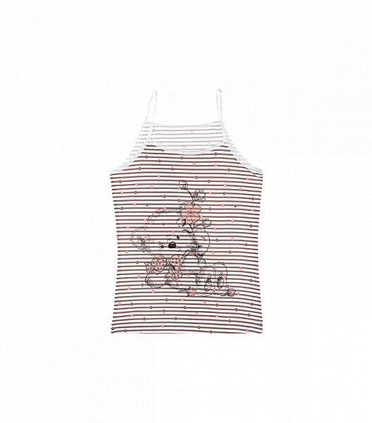 Дитяча майка для дівчаток змалюнком на тонких бретельках