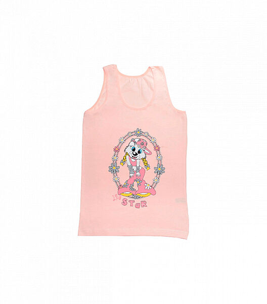 Дитяча майка з малюнком на широких бретелях