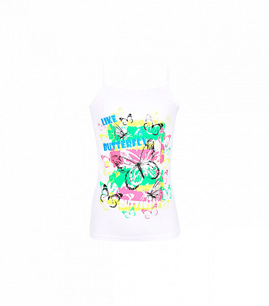 Майка для дівчаток на тонких бретелях