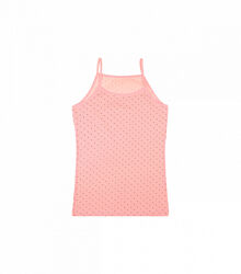 Майка на тонких бретельках для дівчинки з малюнком в зірочки