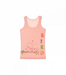 Дитяча майка для дівчинки змалюнком пташок