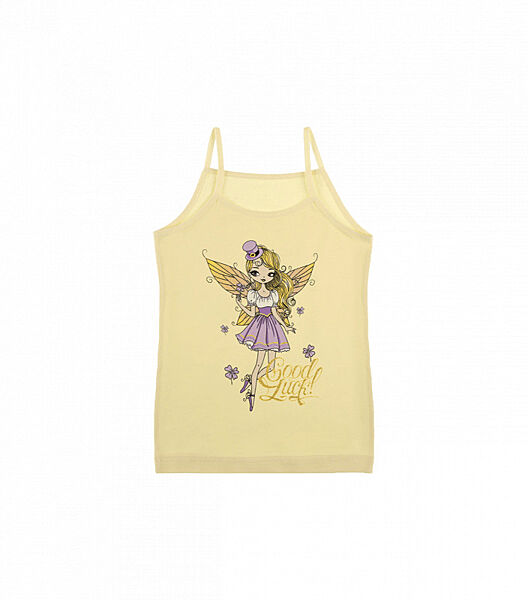 Майка натонкихбретелях для дівчаток зпринтом Фея