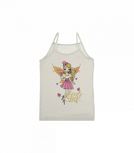 Майка натонкихбретелях для дівчаток зпринтом Фея