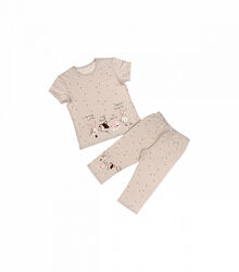 Піжама футбокаі капрі Donella