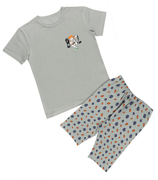 Бавовняна піжама для хлопчика