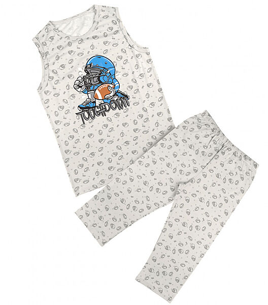 Піжама майка і шорти для хлопчика