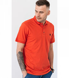 Однотонна футболка чоловіча поло