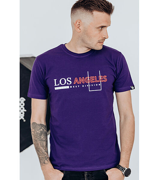 Чоловіча футболка з написом LOS ANGELES