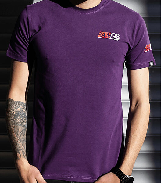 Чоловіча футболка з написом RAW 98