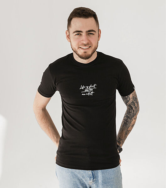 Чоловіча футболка з написом PLAY LIKE