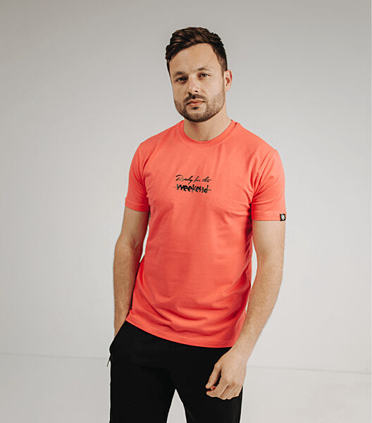 Чоловіча футболка з написом WEEKEND