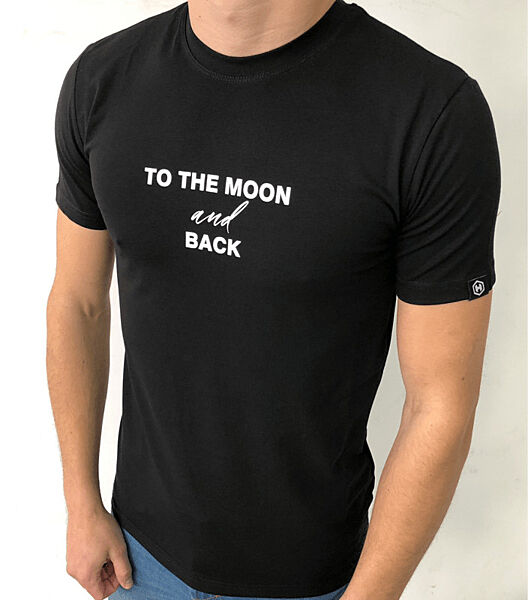 Чоловіча футболка з написом MOON