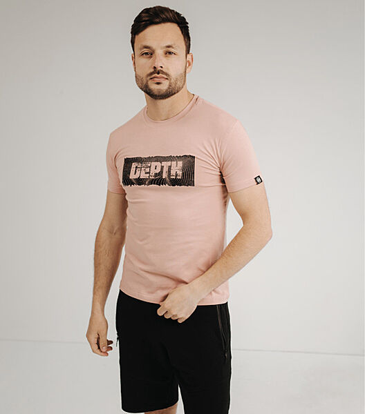 Чоловіча футболка з написом DEPKT