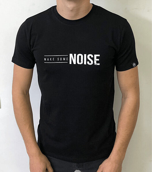 Чоловіча футболка з написом NOISE