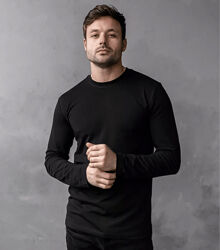 Чоловічий однотонний лонгслів