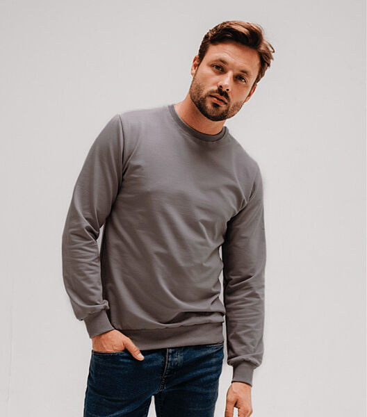 Однотонний чоловічий світшот