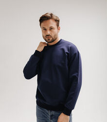 Однотонний світшот зі спущеним плечем