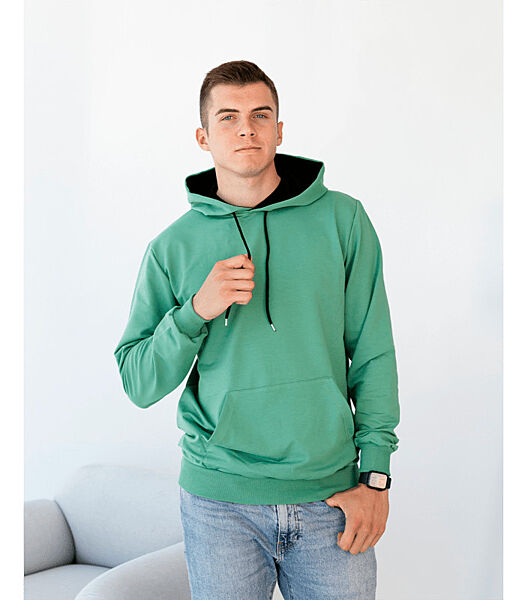 Базове однотоне чоловіче худі