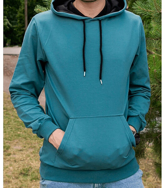 Базове однотоне чоловіче худі