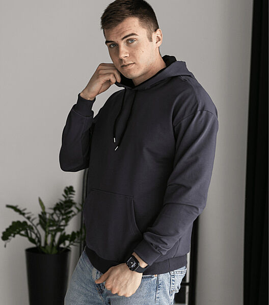 Чоловіче  худі OVERSIZE спущене плече