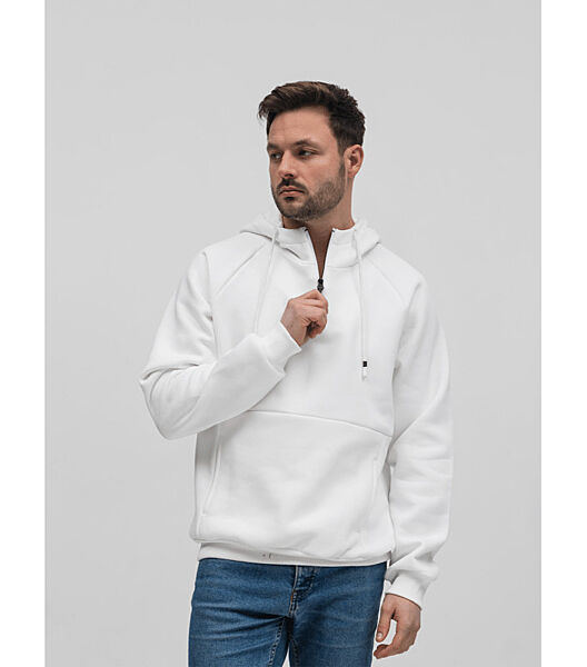 Тепле чоловіче худі з коротким замком