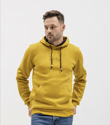 Тепле чоловіче худі з принтом